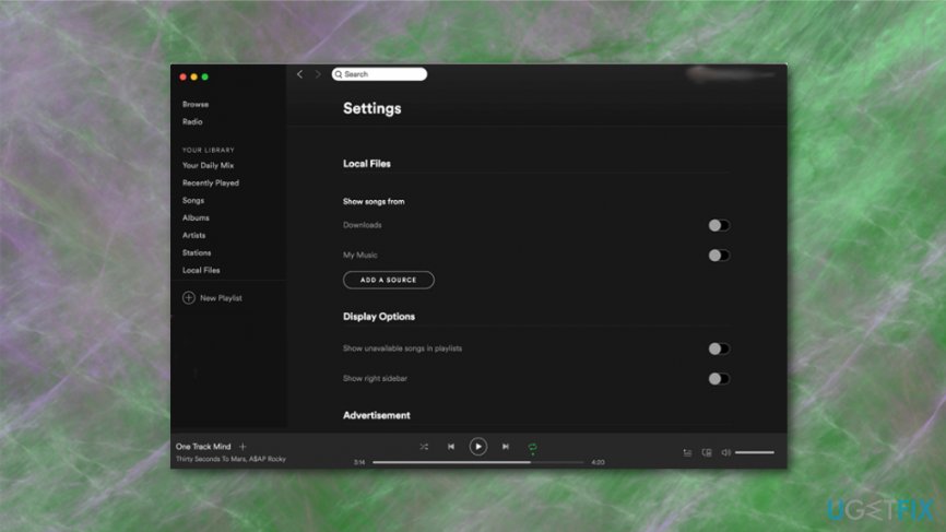 spotify for mac os 9